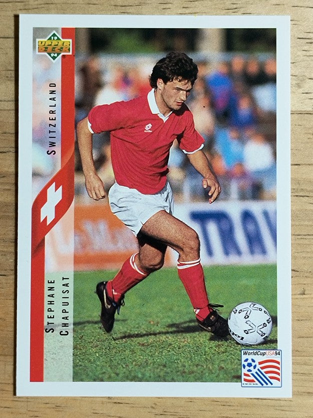 1994 Upper Deck World Cup Contenders English/Spanish #127 Stephane Chapulsat