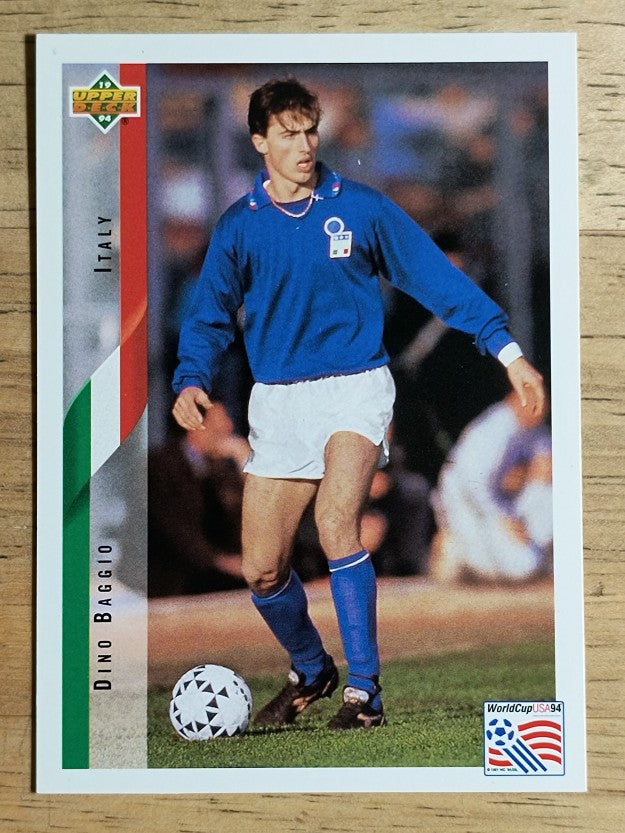 1994 Upper Deck World Cup Contenders English/Spanish #154 Dino Baggio