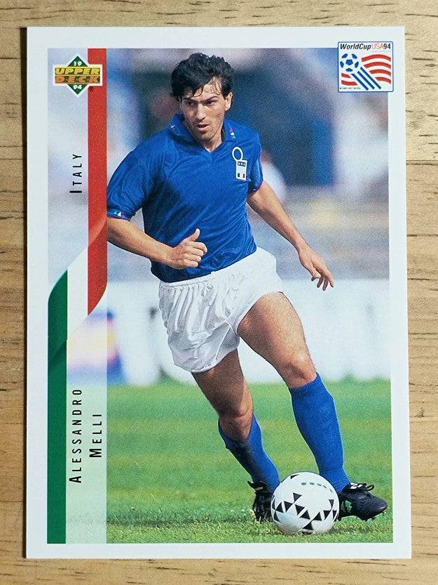 1994 Upper Deck World Cup Contenders English/Spanish #160 Alessandro Melli
