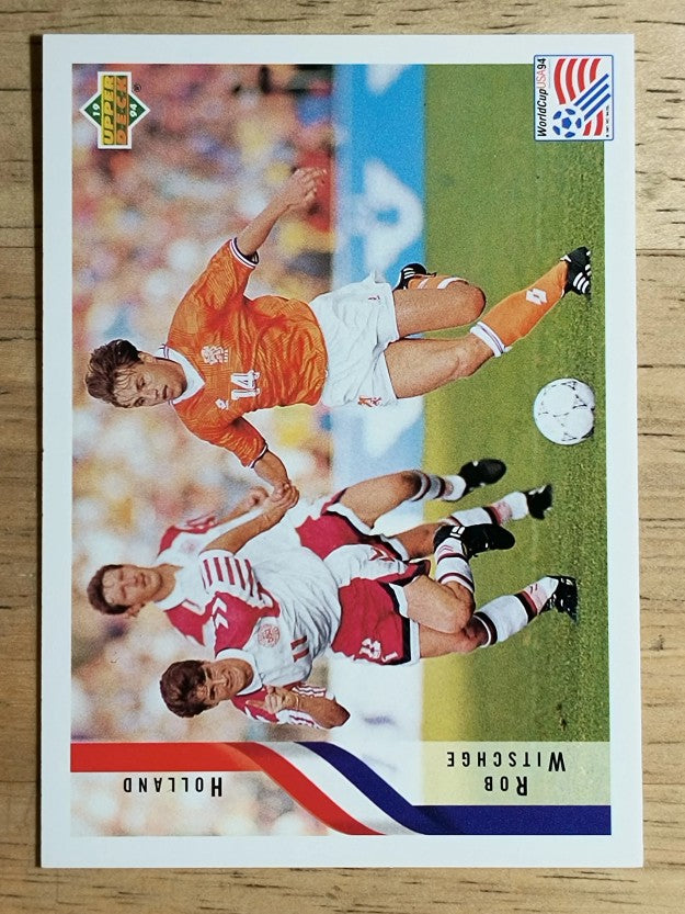 1994 Upper Deck World Cup Contenders English/Spanish #176 Rob Witschge