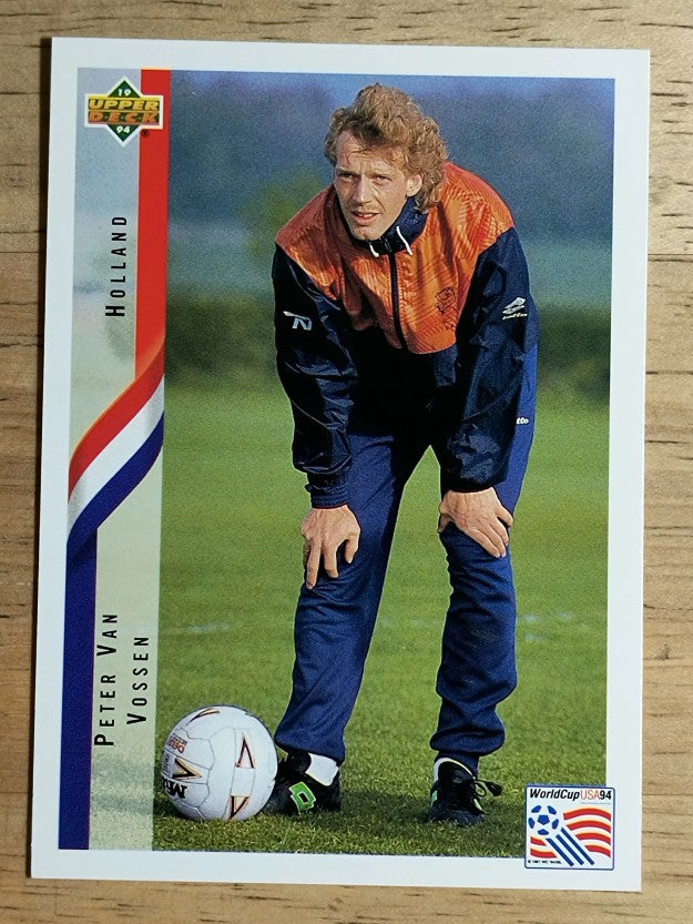 1994 Upper Deck World Cup Contenders English/Spanish #179 Peter Van Vossen