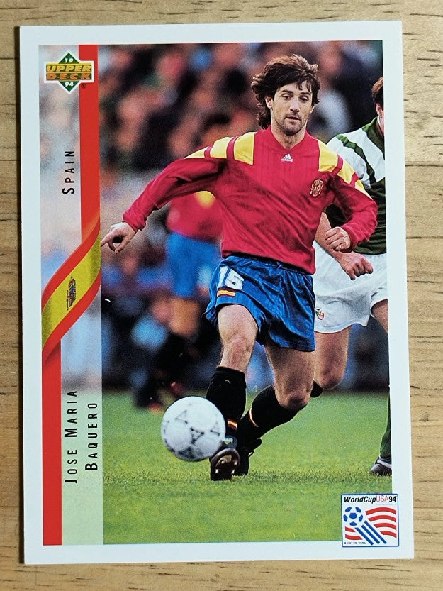 1994 Upper Deck World Cup Contenders English/Spanish #190 Jose Maria Baguero