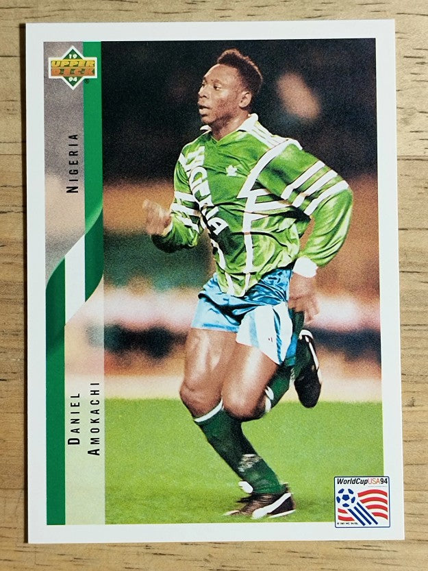 1994 Upper Deck World Cup Contenders English/Spanish #197 Daniel Amokachi