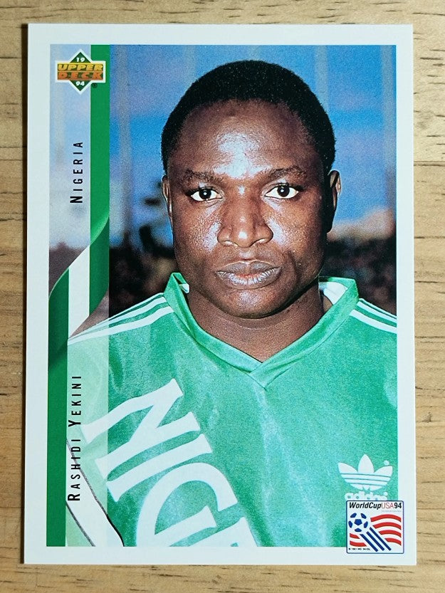 1994 Upper Deck World Cup Contenders English/Spanish #198 Rashidi Yekini