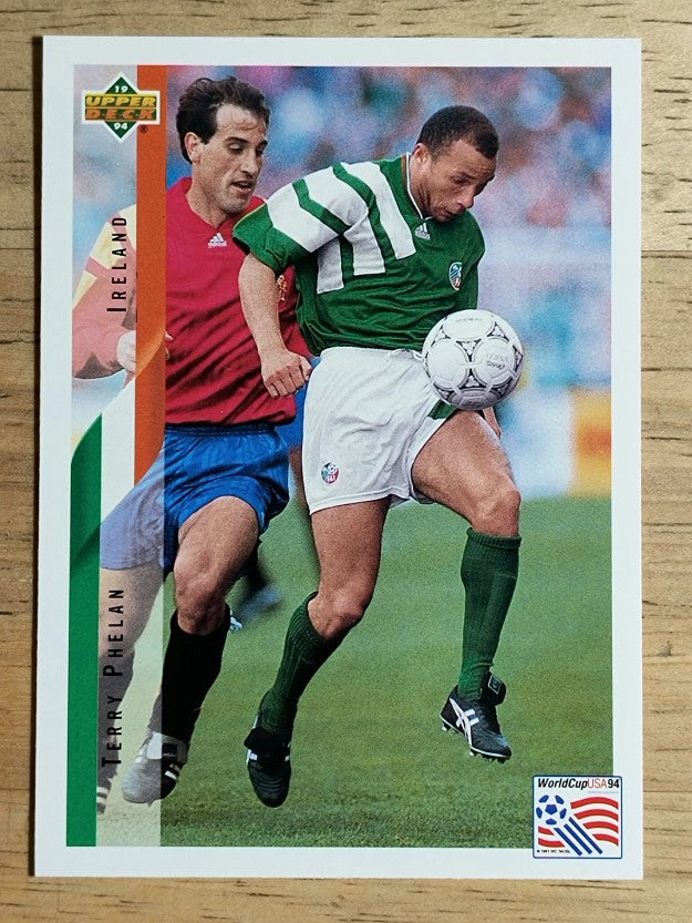 1994 Upper Deck World Cup Contenders English/Spanish #203 Terry Phelan