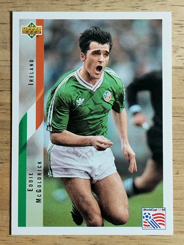 1994 Upper Deck World Cup Contenders English/Spanish #213 Eddie McGoldrick