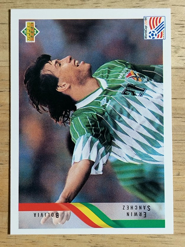 1994 Upper Deck World Cup Contenders English/Spanish #215 Erwin Sanchez
