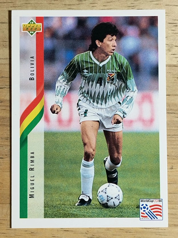 1994 Upper Deck World Cup Contenders English/Spanish #218 Miguel Rimba