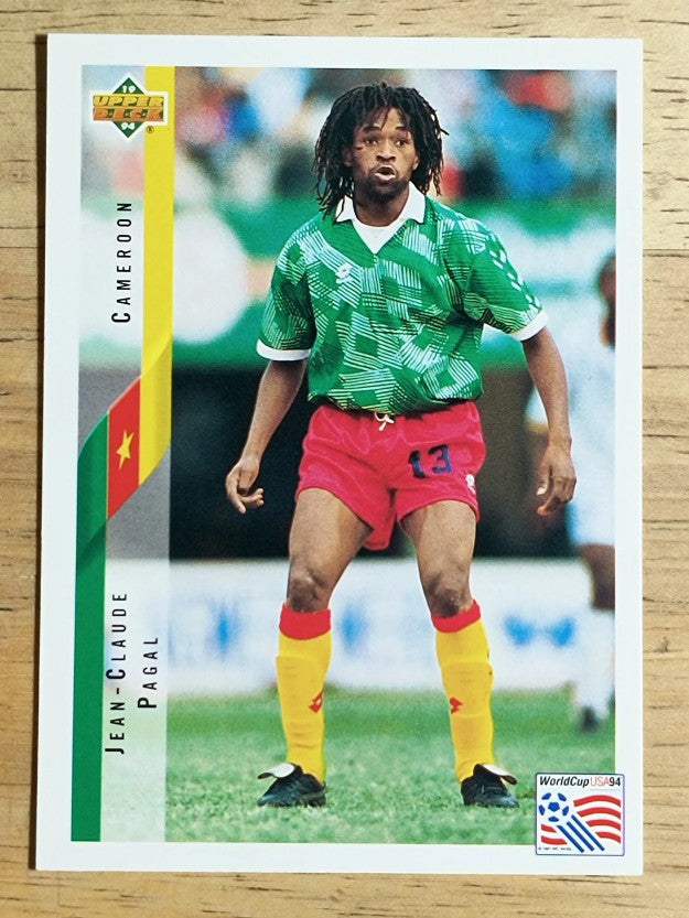 1994 Upper Deck World Cup Contenders English/Spanish #226 Jean-Claude Pagal