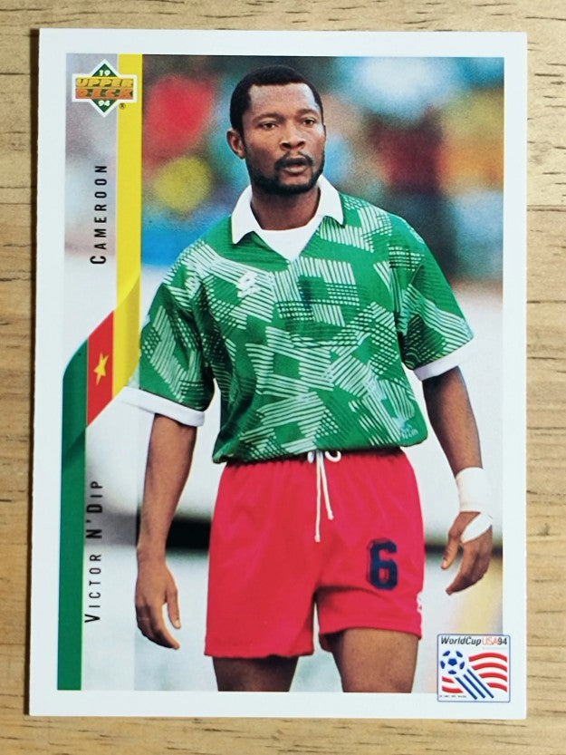 1994 Upper Deck World Cup Contenders English/Spanish #228 Victor N'Dip
