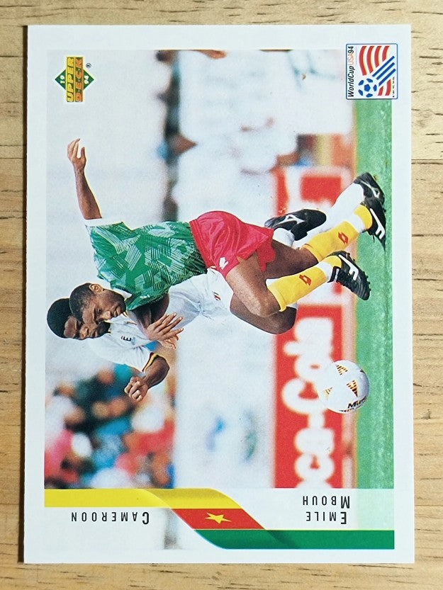 1994 Upper Deck World Cup Contenders English/Spanish #229 Emile M'Bouh