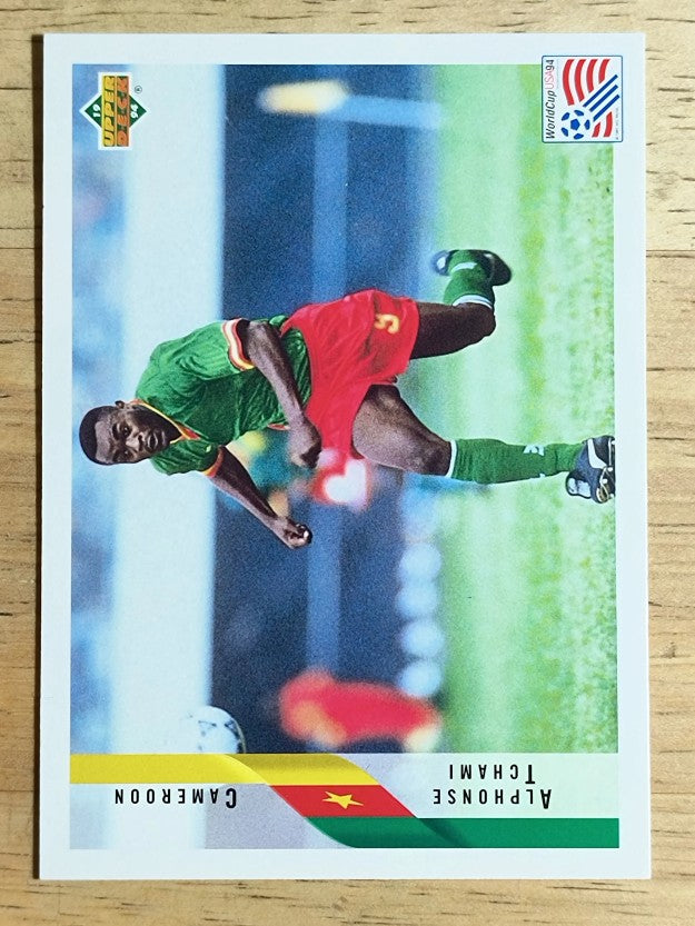1994 Upper Deck World Cup Contenders English/Spanish #230 Alphonse Tchami