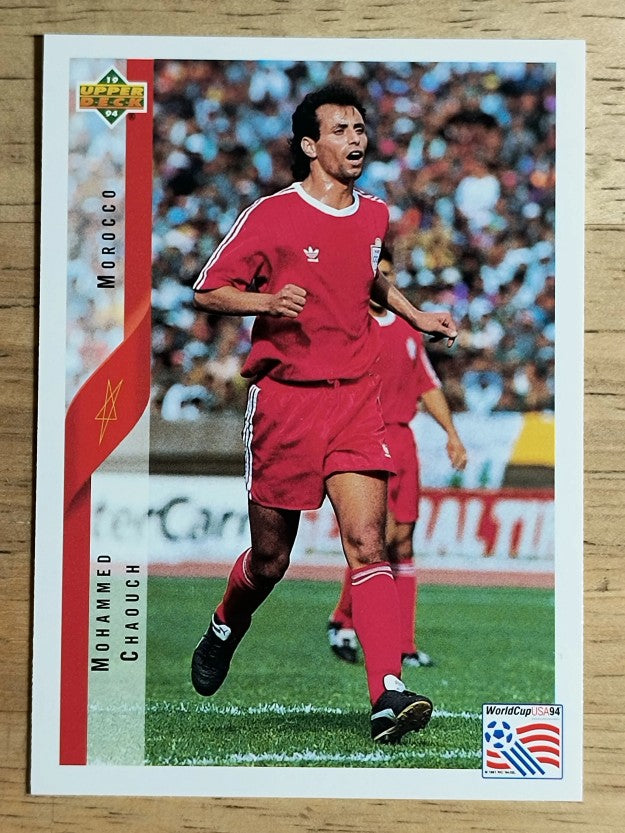 1994 Upper Deck World Cup Contenders English/Spanish #246 Mohammed Chaouch