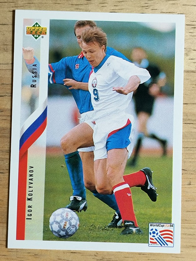 1994 Upper Deck World Cup Contenders English/Spanish #249 Igor Kolyvanov