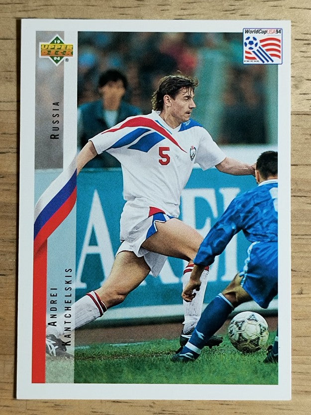 1994 Upper Deck World Cup Contenders English/Spanish #250 Andy Kanchelskis