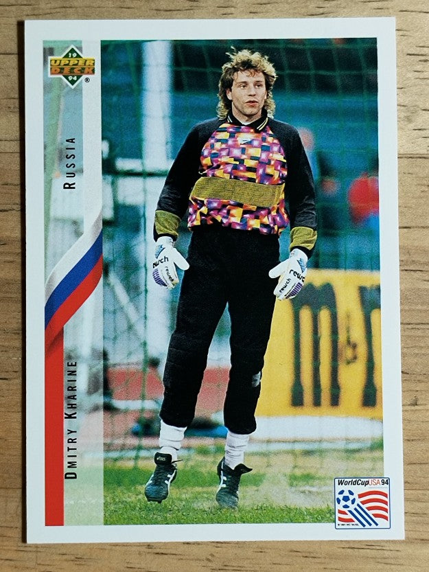 1994 Upper Deck World Cup Contenders English/Spanish #253 Dmitry Kharine