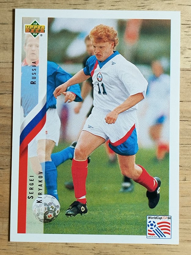 1994 Upper Deck World Cup Contenders English/Spanish #254 Sergei Kiryakov