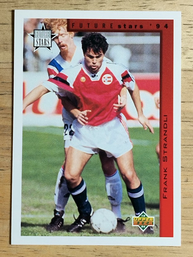1994 Upper Deck World Cup Contenders English/Spanish #287 Frank Strandli