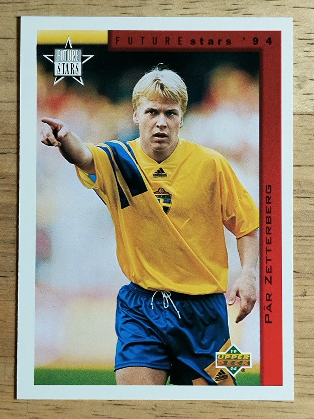 1994 Upper Deck World Cup Contenders English/Spanish #293 Par Zetterberg