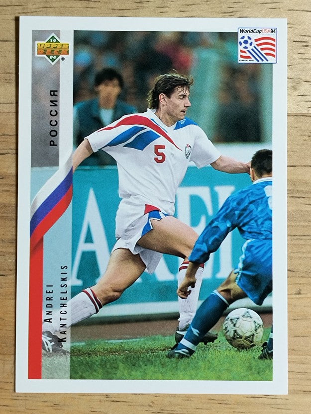 1994 Upper Deck World Cup Contenders Spanish #212 Andrei Kantchelskis