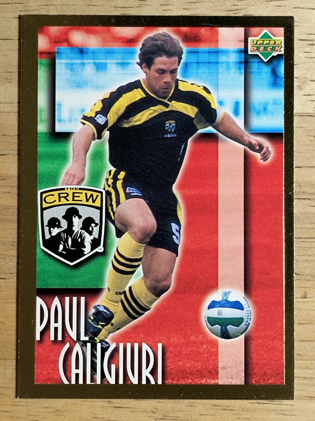 1997 Upper Deck MLS Gold #7 Paul Caligiuri