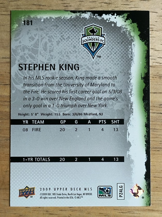 2009 Upper Deck MLS #181 Stephen King