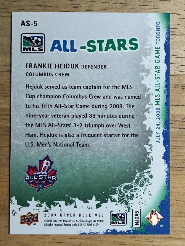 2009 Upper Deck MLS All Stars #AS5 Frankie Hejduk