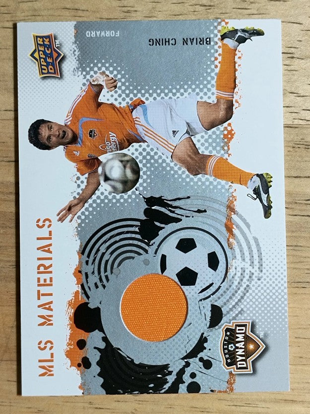 2009 Upper Deck MLS Materials #MTBC Brian Ching