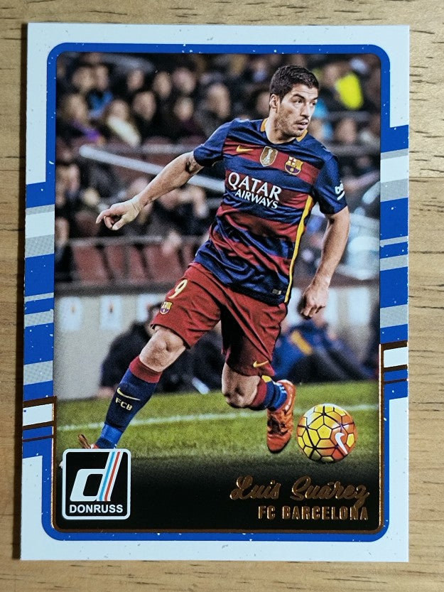 2016 Donruss #30 Luis Suarez