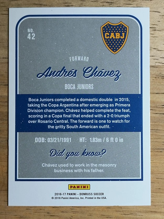 2016 Donruss #42 Andres Chavez