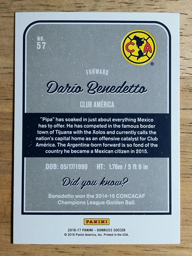 2016 Donruss #57 Dario Benedetto
