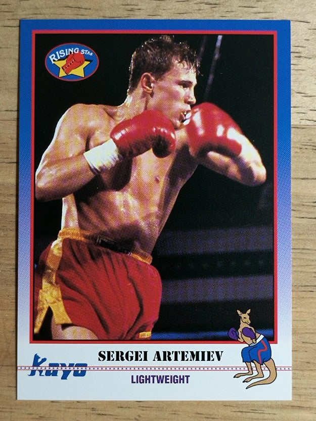 1991 Kayo #52 Sergei Artemiev