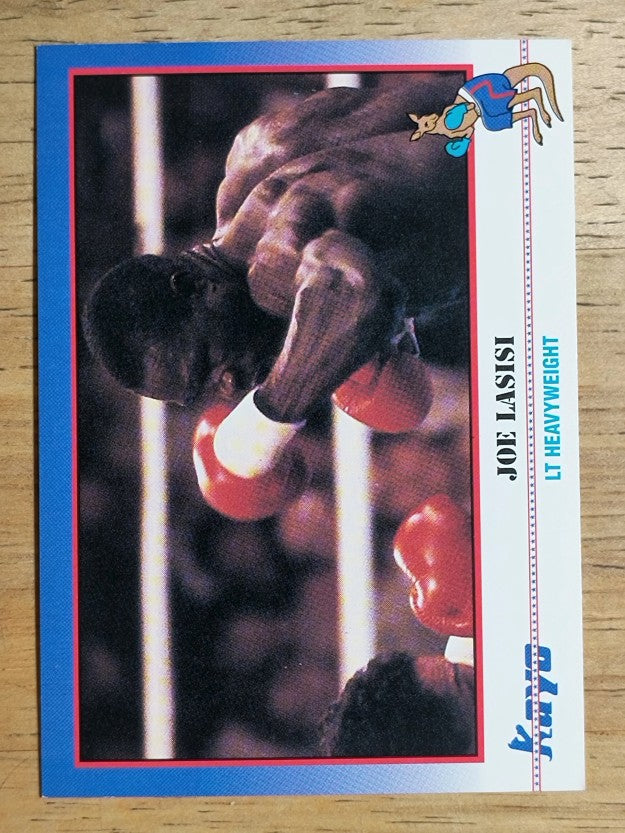 1991 Kayo #62 Joe Lasisi