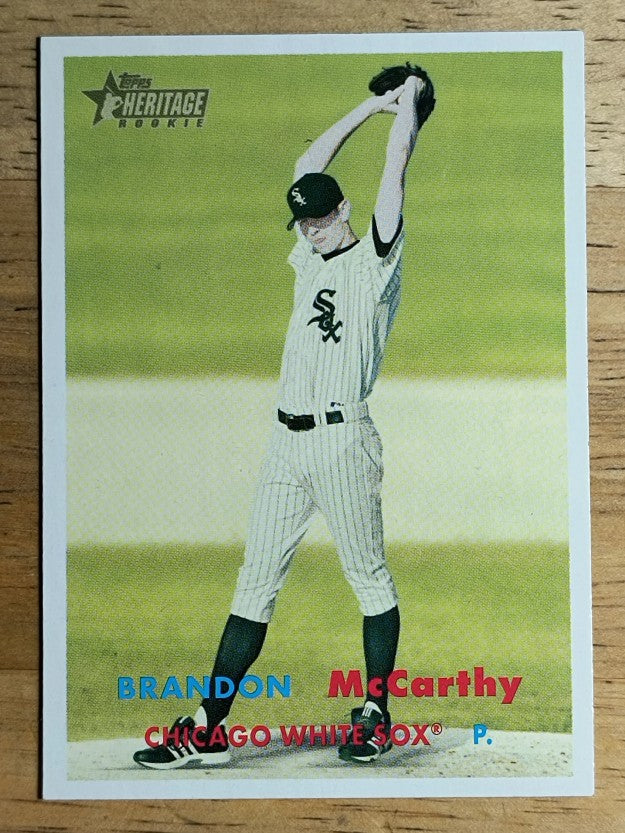 2006 Topps Heritage #348 Brandon McCarthy SP