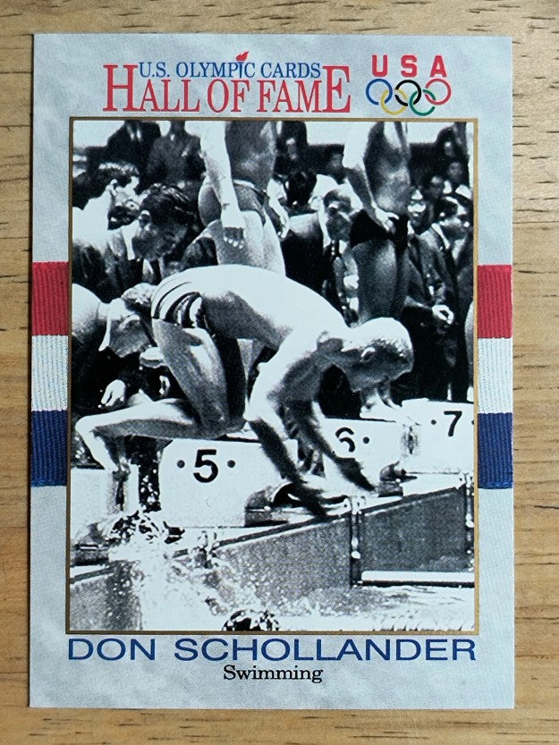 1991 Impel U.S. Olympic Hall of Fame #10 Don Schollander