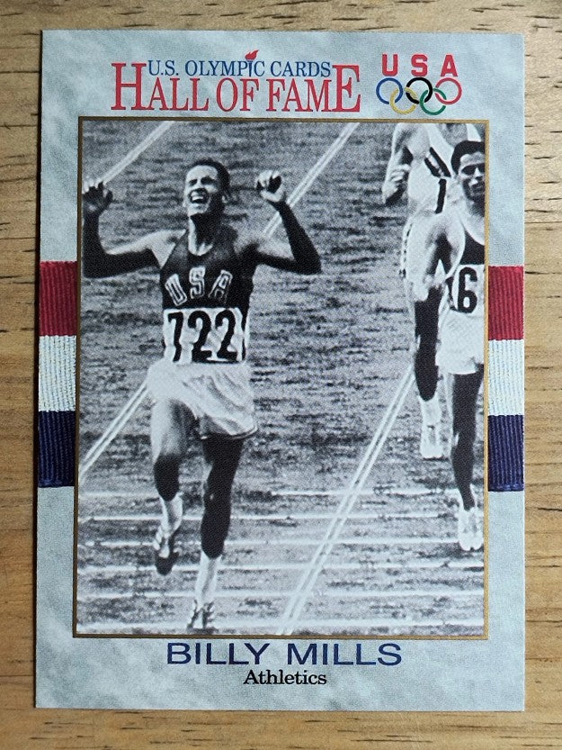 1991 Impel U.S. Olympic Hall of Fame #24 Billy Mills