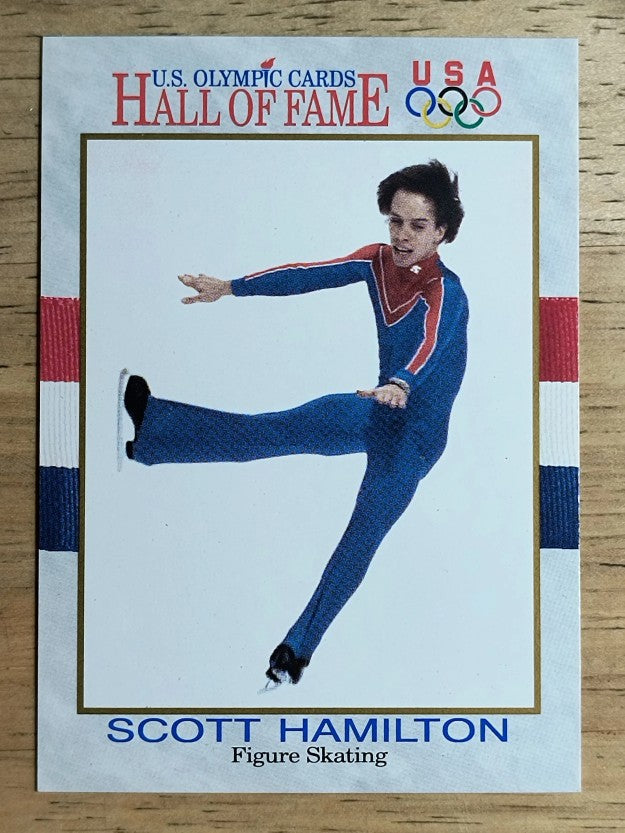 1991 Impel U.S. Olympic Hall of Fame #46 Scott Hamilton