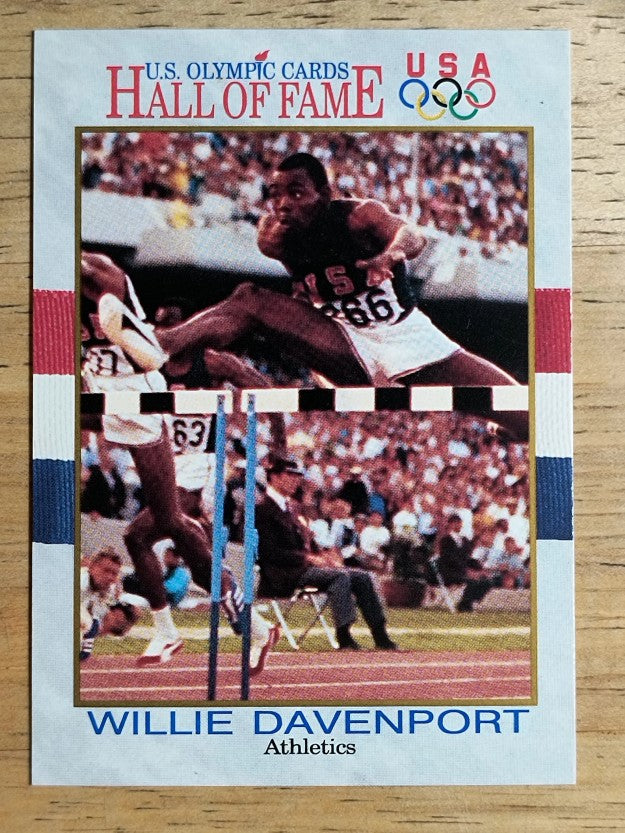 1991 Impel U.S. Olympic Hall of Fame #83 Willie Davenport