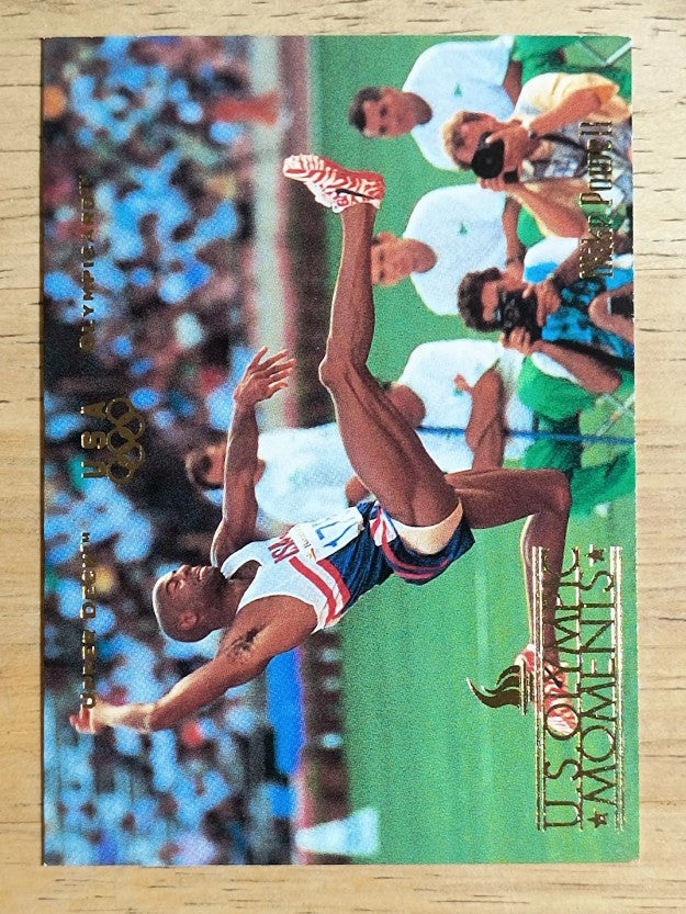 1996 Upper Deck U.S. Olympic #21 Mike Powell
