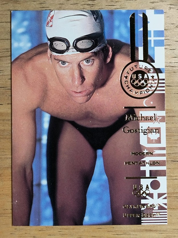 1996 Upper Deck U.S. Olympic #97 Michael Gostigian