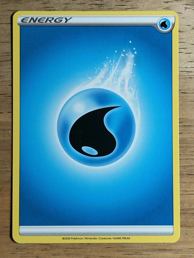 2020 Pokemon Sword and Shield Energy Cards #NNO Water Energy
