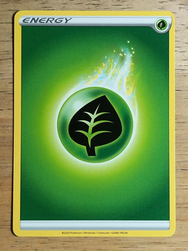 2020 Pokemon Sword and Shield Energy Cards #NNO Grass Energy