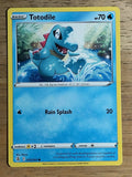 2021 Pokemon Sword and Shield Fusion Strike #55 Totodile C