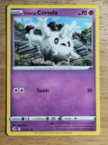 2021 Pokemon Sword and Shield Fusion Strike #117 Galarian Corsola C