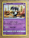 2021 Pokemon Sword and Shield Fusion Strike #127 Indeedee C