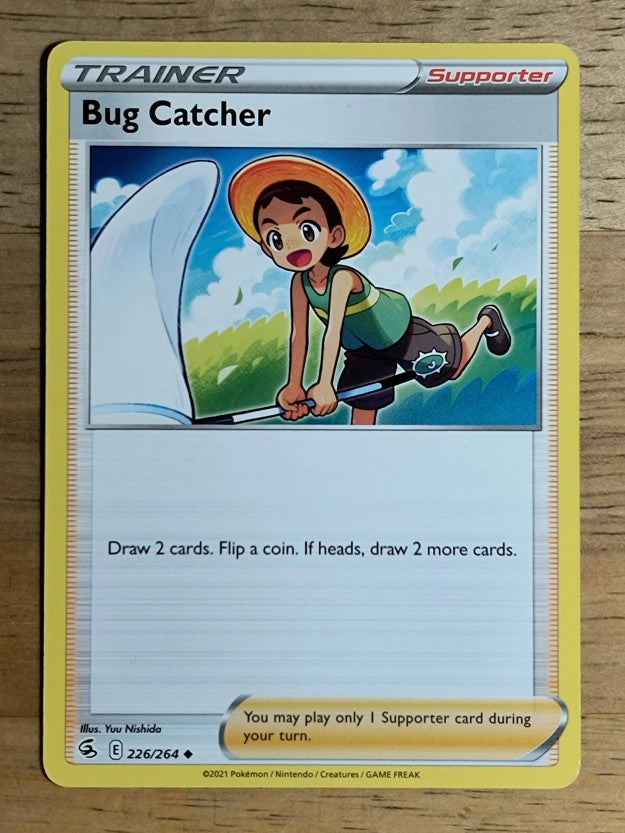 2021 Pokemon Sword and Shield Fusion Strike #226 Bug Catcher U