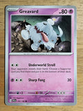 2023 Pokemon Scarlet and Violet #105 Greavard C