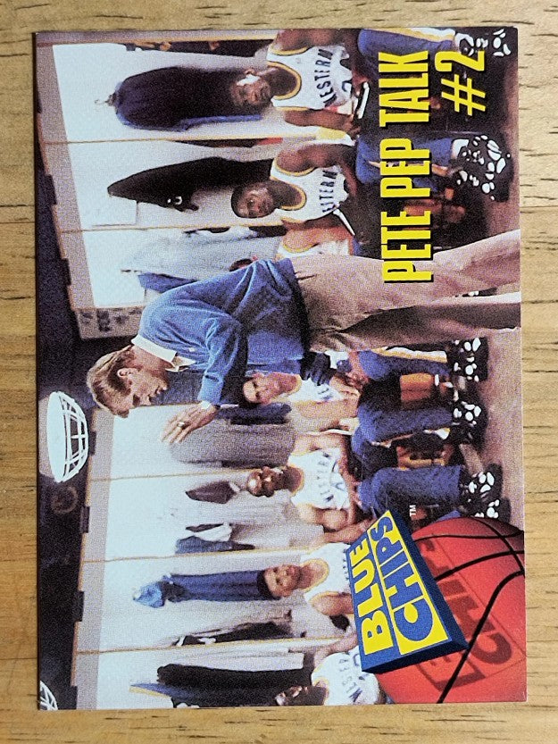 1994 SkyBox Premium Blue Chips #13 Pete Pep Talk 2