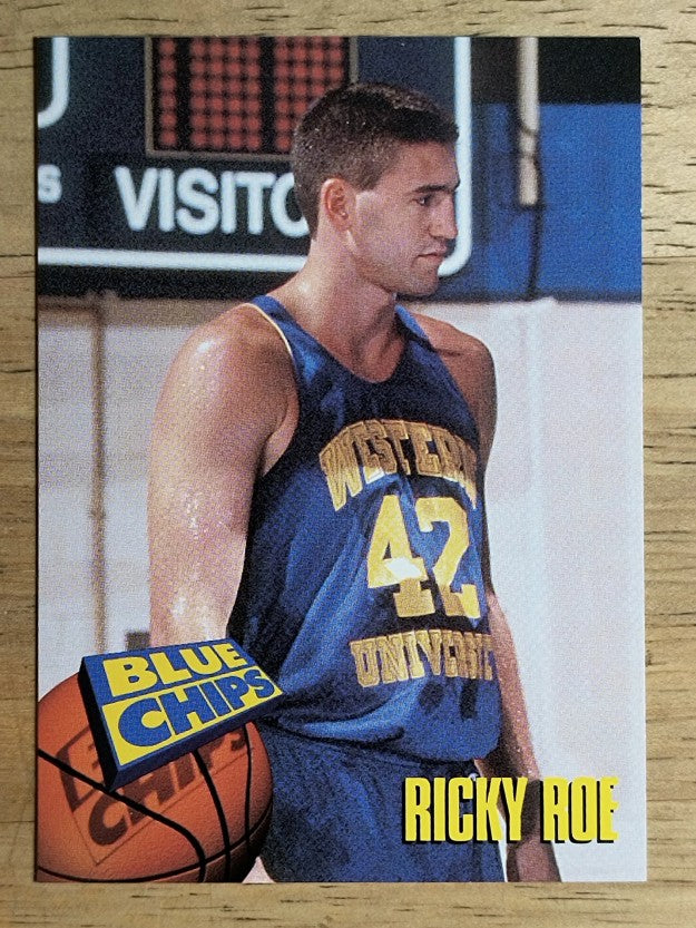 1994 SkyBox Premium Blue Chips #65 Ricky Roe/(Matt Nover)