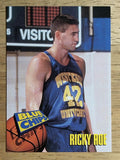 1994 SkyBox Premium Blue Chips #65 Ricky Roe/(Matt Nover)